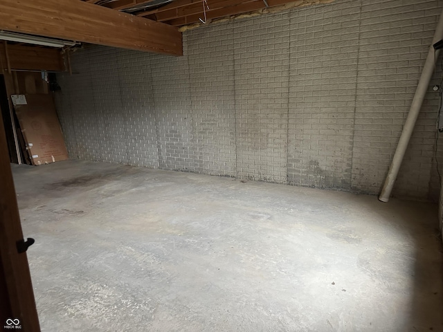 10770 W 650 S, Columbus, IN 47201 - view of unfinished basement