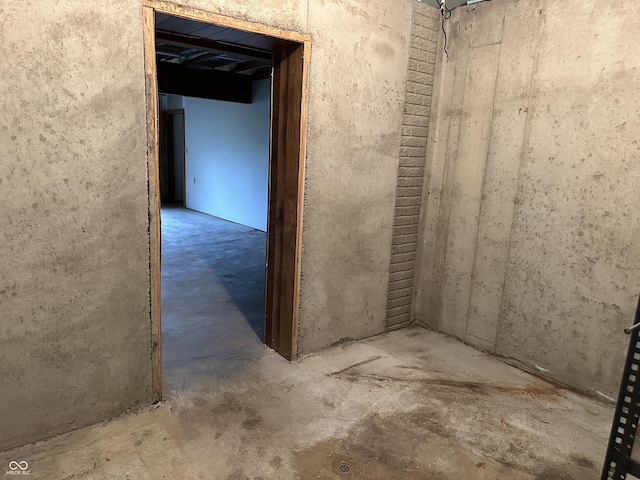 10770 W 650 S, Columbus, IN 47201 - hallway with concrete floors