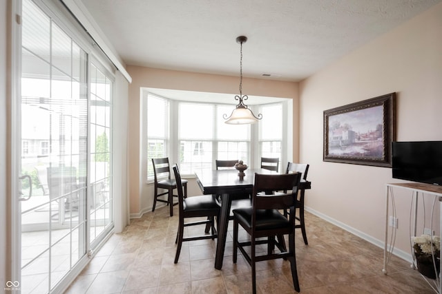 dining area with baseboards
