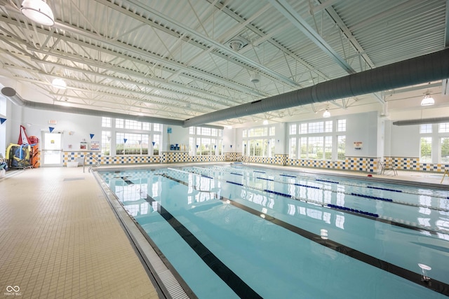view of indoor pool