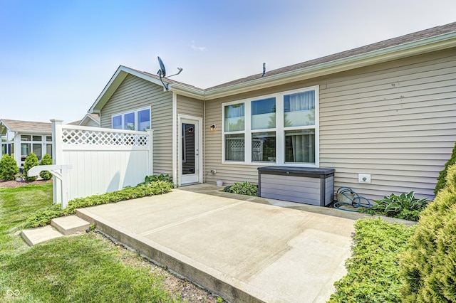 5110 Lilium Dr, Plainfield, IN 46168 - back of house with a patio area