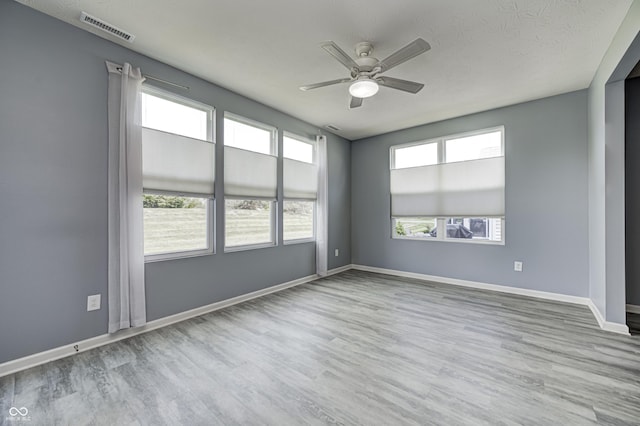 5110 Lilium Dr, Plainfield, IN 46168 - spare room with ceiling fan and wood finished floors