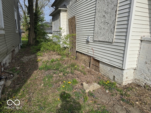 view of side of home
