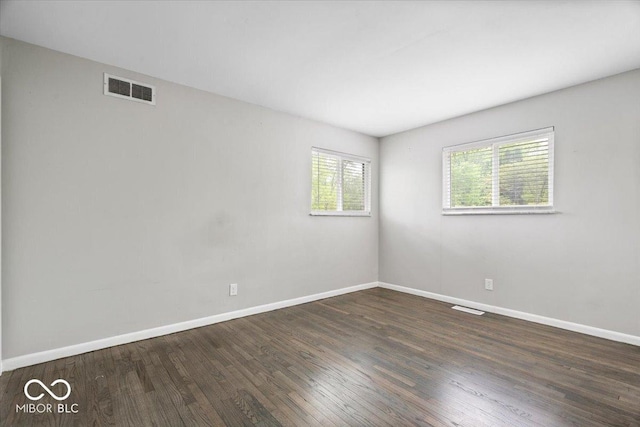 5719 Laurel Hall Dr, Indianapolis, IN 46226 - spare room featuring wood finished floors and baseboards