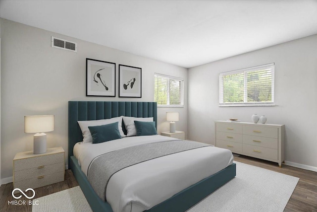 5719 Laurel Hall Dr, Indianapolis, IN 46226 - bedroom featuring wood finished floors and baseboards