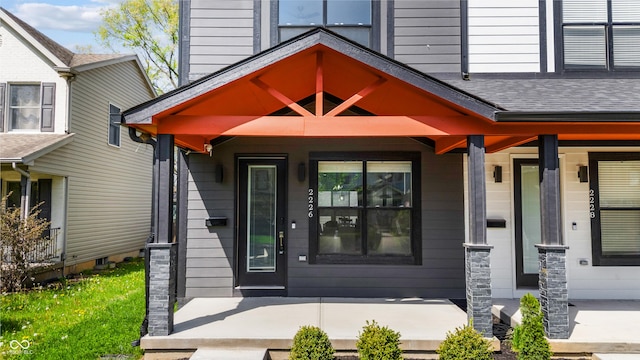 2226 Central Ave, Indianapolis, IN 46205 - property entrance with a porch