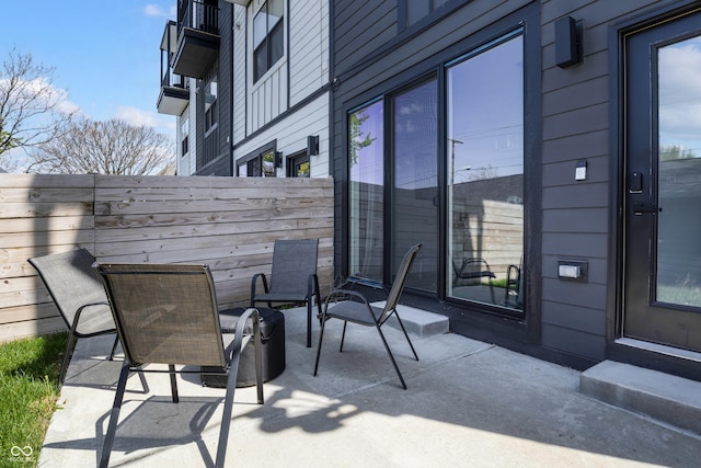 2226 Central Ave, Indianapolis, IN 46205 - view of patio / terrace featuring fence