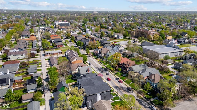 2226 Central Ave, Indianapolis, IN 46205 - drone / aerial view with a residential view