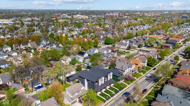 2226 Central Ave, Indianapolis, IN 46205 - bird's eye view featuring a residential view