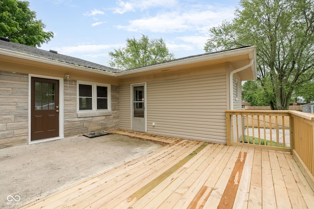 840 N Indiana St, Mooresville, IN 46158 - view of deck