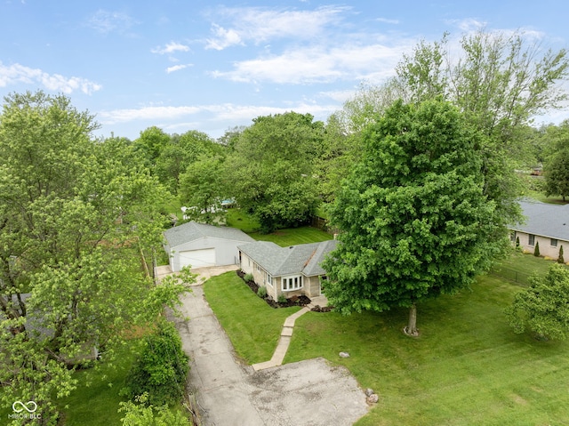 840 N Indiana St, Mooresville, IN 46158 - view from above of property