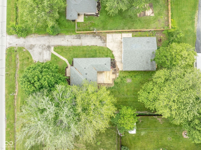 840 N Indiana St, Mooresville, IN 46158 - view from above of property