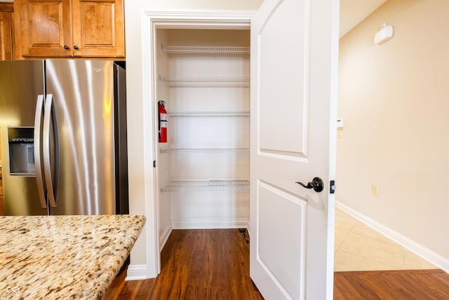 view of pantry
