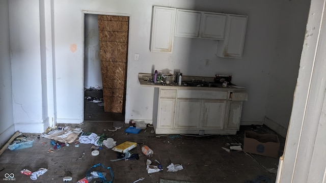 kitchen with a sink