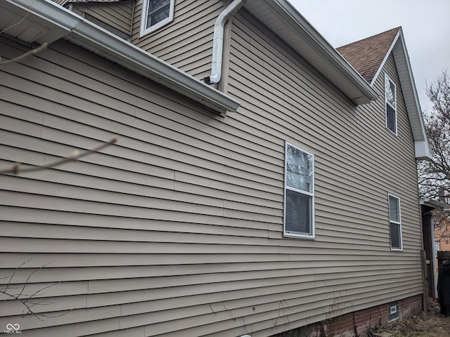 view of home's exterior