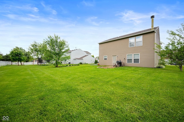 8211 Firefly Way, Indianapolis, IN 46259 - view of rear view of house