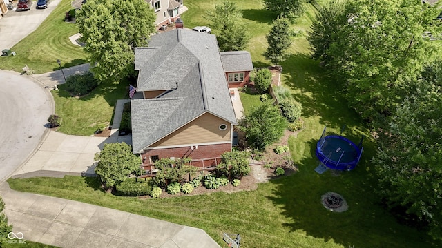 3601 Lakeshore Ct, Greenwood, IN 46143 - view from above of property