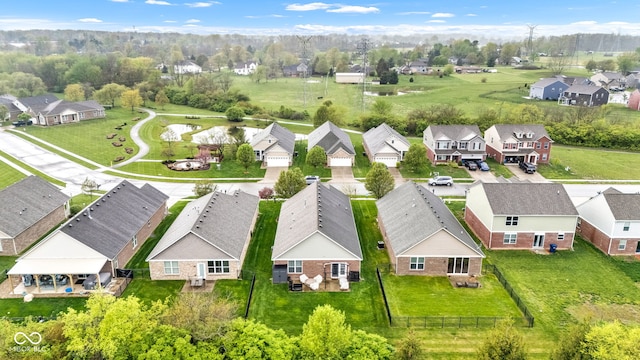 4809 Ozark Ln, Indianapolis, IN 46239 - aerial view with a residential view