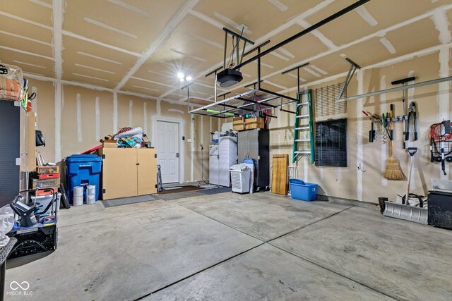 4809 Ozark Ln, Indianapolis, IN 46239 - garage with a garage door opener