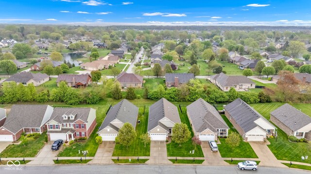 4809 Ozark Ln, Indianapolis, IN 46239 - birds eye view of property featuring a residential view