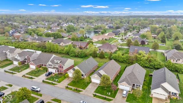 4809 Ozark Ln, Indianapolis, IN 46239 - bird's eye view featuring a residential view