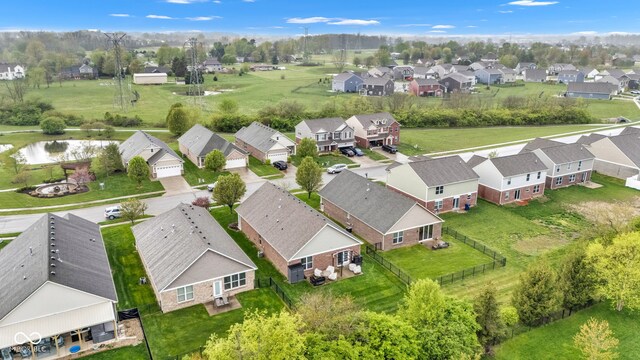 4809 Ozark Ln, Indianapolis, IN 46239 - drone / aerial view featuring a residential view