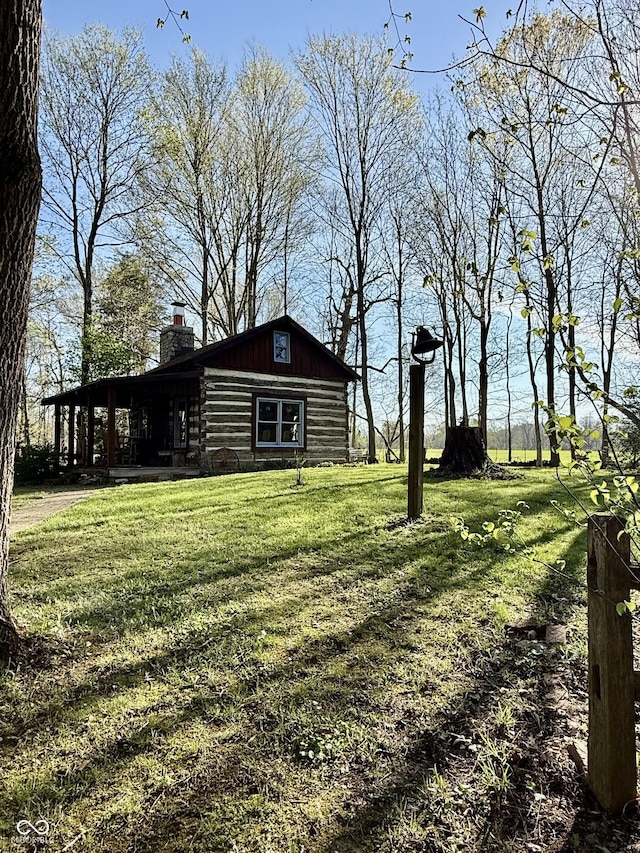 view of yard