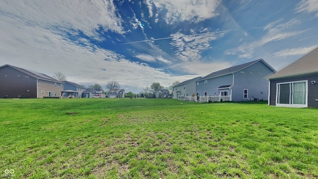 6118 Aspen Meadow Dr, Indianapolis, IN 46237 - view of yard with a residential view