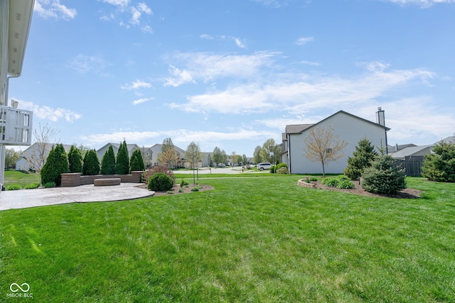 996 Denton Ct, Westfield, IN 46074 - view of yard featuring a patio area