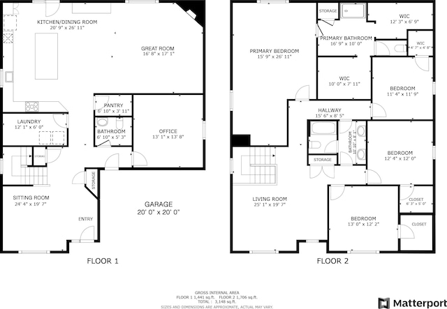 996 Denton Ct, Westfield, IN 46074 - view of layout