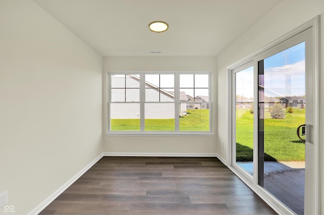 110 Maxim Ct, Cumberland, IN 46229 - unfurnished sunroom with visible vents and a wealth of natural light
