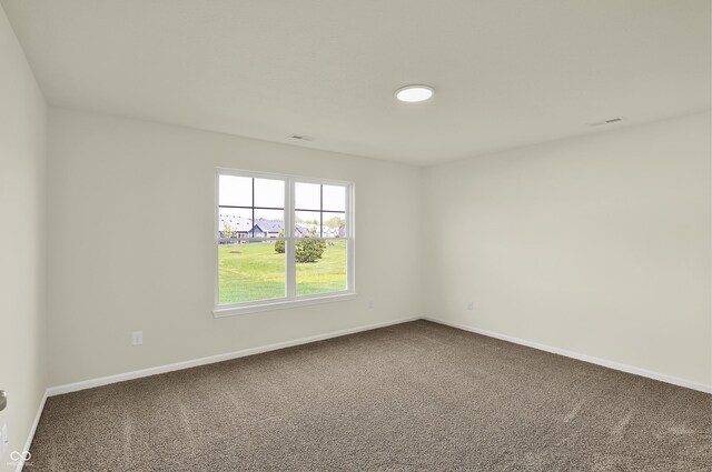 110 Maxim Ct, Cumberland, IN 46229 - carpeted empty room with baseboards and visible vents
