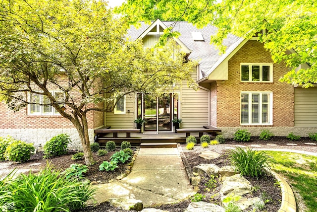10919 Running Tide Ct, Indianapolis, IN 46236 - view of front of house with a shingled roof and brick siding