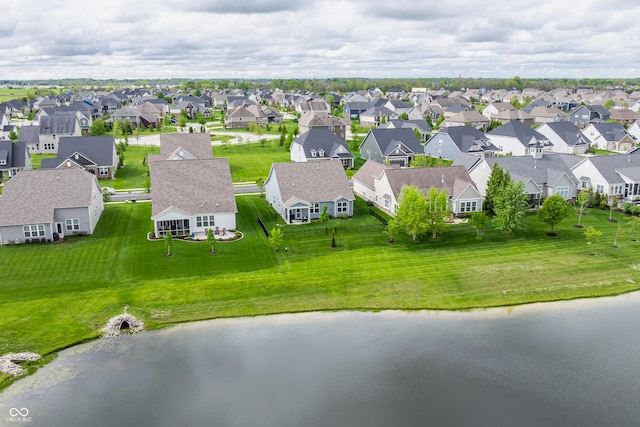 14878 Anees Ln, Fishers, IN 46040 - aerial perspective of suburban area featuring a large body of water