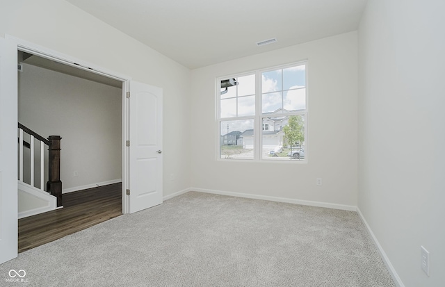 6871 Seabiscuit Rd, Whitestown, IN 46075 - carpeted spare room with baseboards