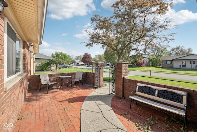 1416 Wellington Ave, Indianapolis, IN 46219 - view of patio / terrace