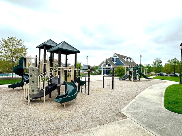view of community playground