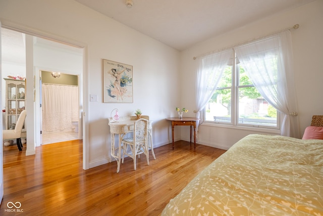 476 Glenview Dr, Greencastle, IN 46135 - bedroom with wood finished floors and baseboards