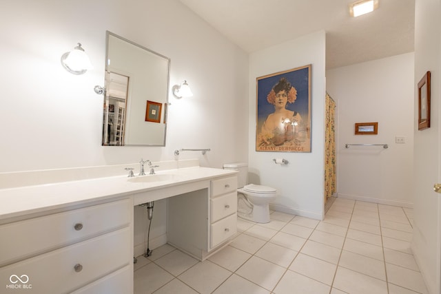 476 Glenview Dr, Greencastle, IN 46135 - bathroom featuring tile patterned floors and vanity