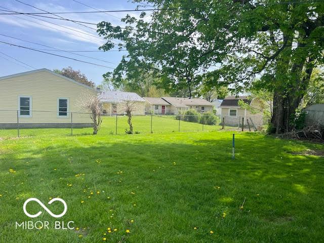 1204 Ladoga Rd, Crawfordsville, IN 47933 - view of yard with fence