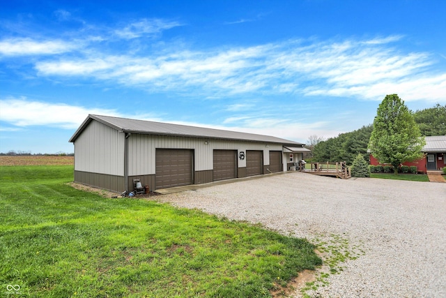 1630 N 400 W, Bargersville, IN 46106 - view of detached garage