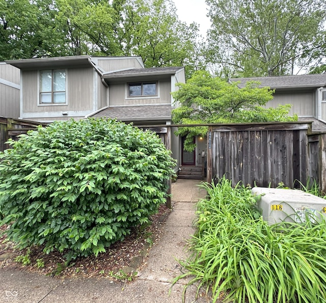 4212 Foxglove Trce, Indianapolis, IN 46237 - view of front facade with roof with shingles