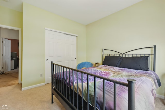 1666 Huntzinger Blvd, Pendleton, IN 46064 - bedroom featuring baseboards and light carpet
