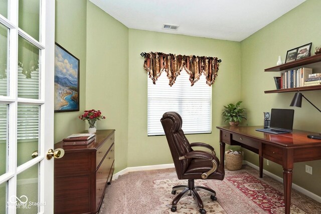 2342 Sheek Rd, Greenwood, IN 46143 - office with carpet flooring and baseboards