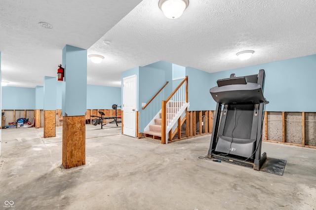 15329 Smithfield Dr, Westfield, IN 46074 - finished basement with stairway