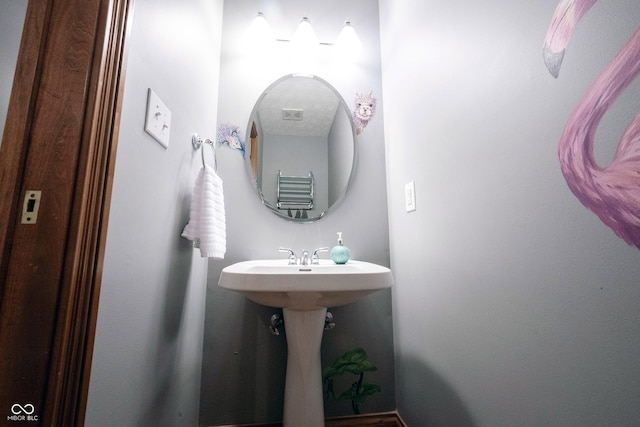 bathroom featuring visible vents