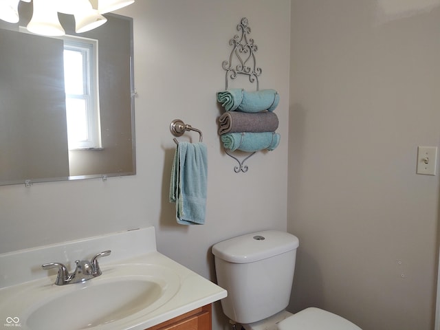 2630 Wedgewood Dr, Columbus, IN 47203 - bathroom featuring toilet and vanity