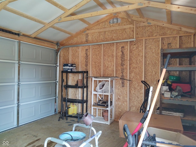 2630 Wedgewood Dr, Columbus, IN 47203 - view of garage