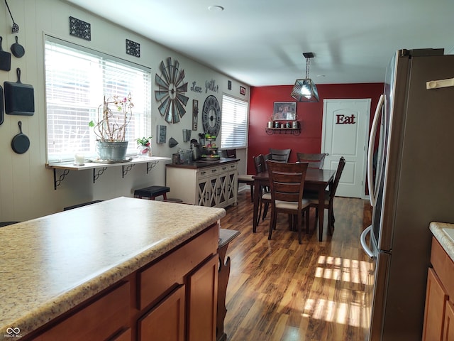 2630 Wedgewood Dr, Columbus, IN 47203 - dining area featuring wood finished floors