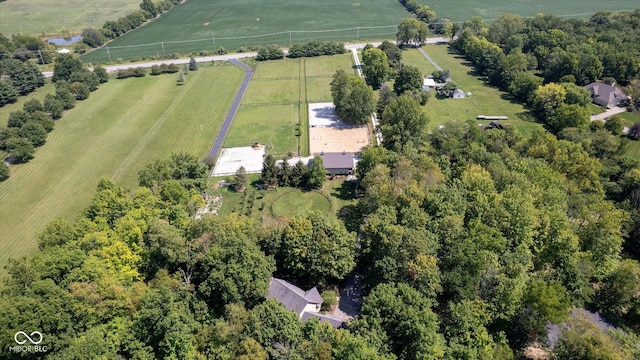 2450 S US-421, Zionsville, IN 46077 - aerial view with a rural view